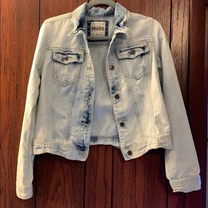 Distressed Denim Jacket